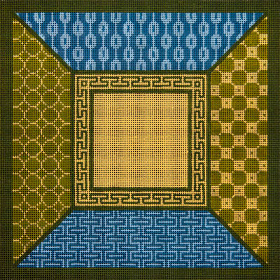 JP Tefillin Blue and Yellow