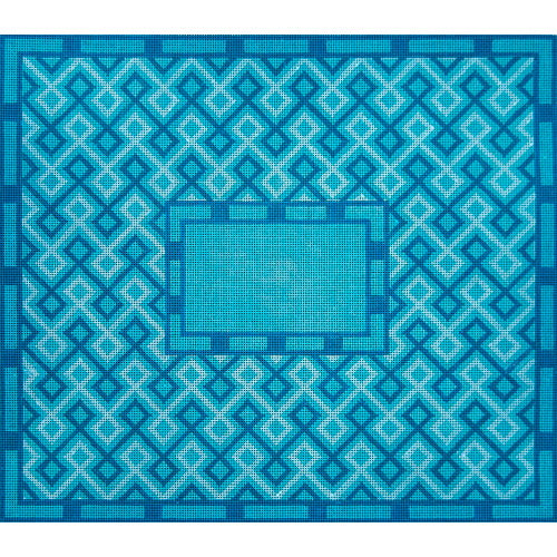 Crooked Blue Lines Tallit