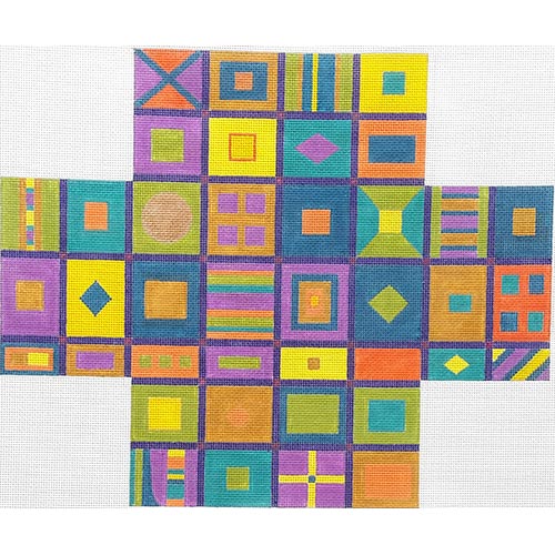 Geometric Brick Cover