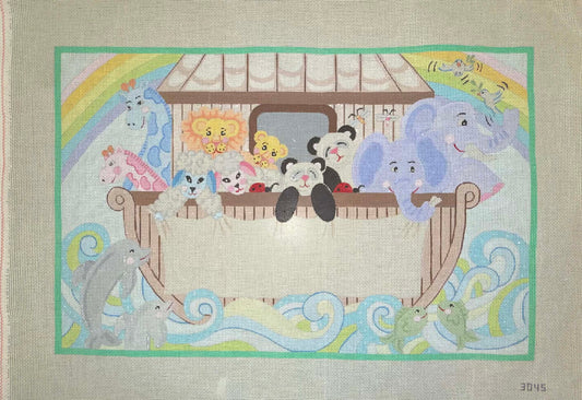 Noah's Ark Birth Announcement by Alice Peterson