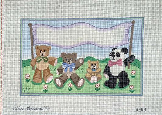 Bears Birth Announcement by Alice Peterson