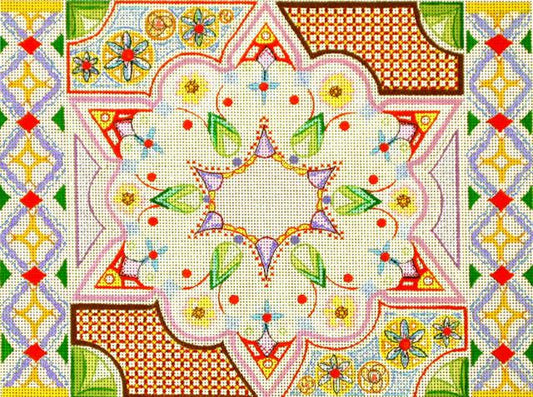 Yellow and Purple Tallit