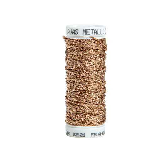 Au Ver a Soie Copper Metallic Braid #16 221