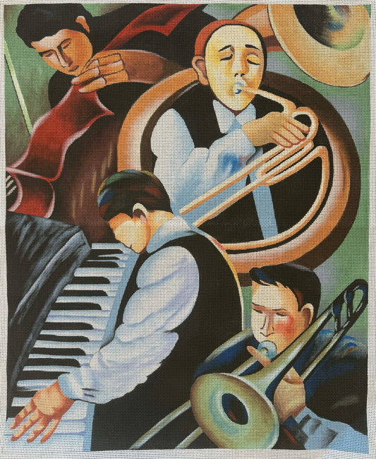 Vintage Canvas - Jazz Band