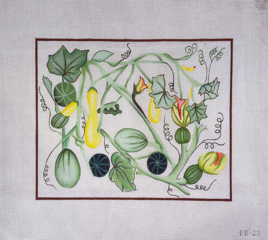 Summer Squash by BB Needlepoint Designs