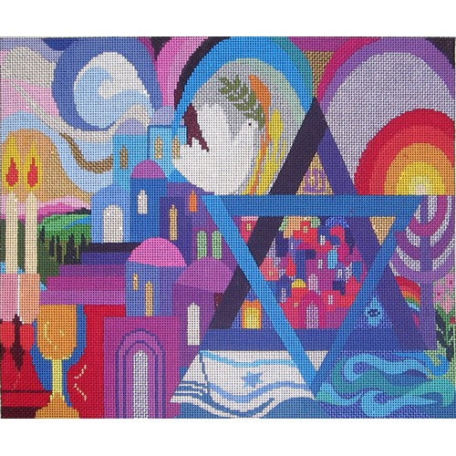 Shabbat Star Tallit