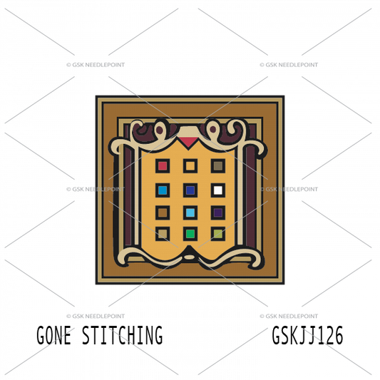 Small canvas of the 12Tribes.This one is from the house of Levy.