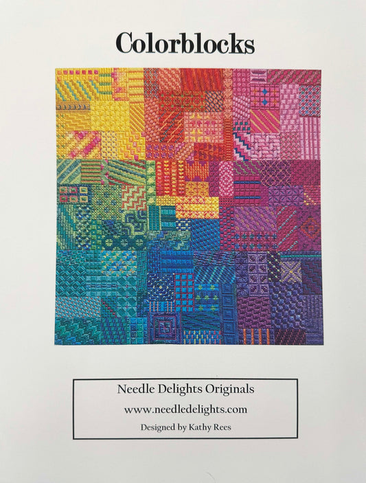 Colorblocks Stitch Guide by Kathy Rees