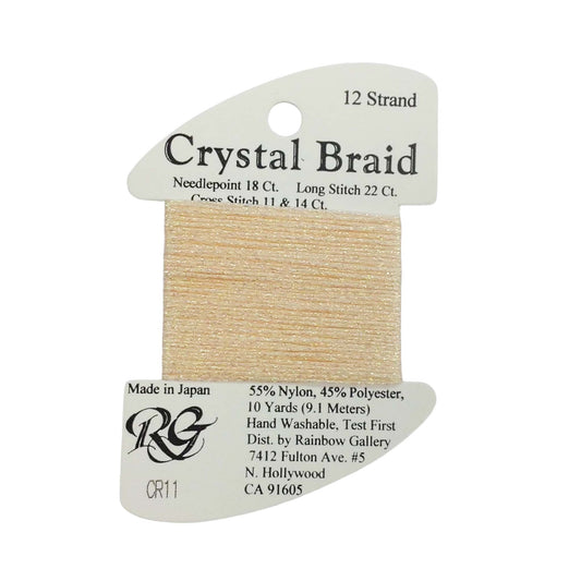 Crystal Braid Peach Pearl 11