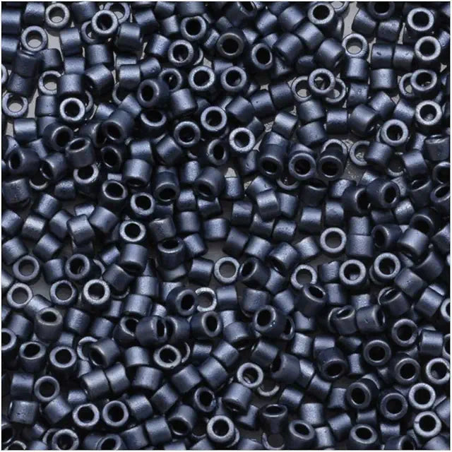 Delica Bead  Matte Gunmetal Gray DB301