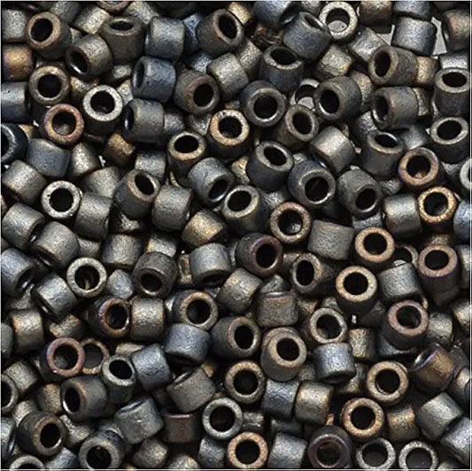 Delica Bead Matte Silver Grey Metallic DB307