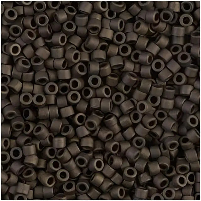 Delica Bead Matte Metallic Olive Green DB311