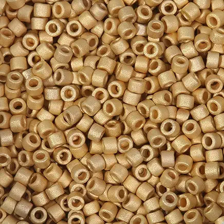 Delica Bead  Metallic Matte Bright Yellow 24kt Gold DB331