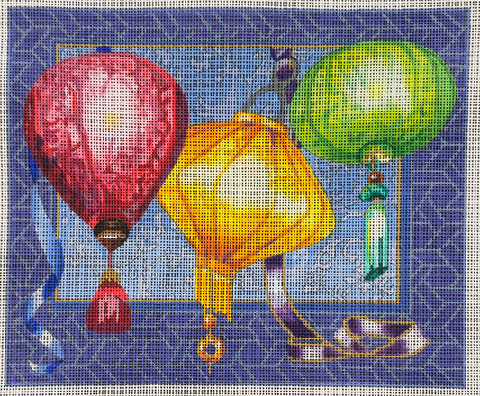 Vintage Canvas - Lanterns #2