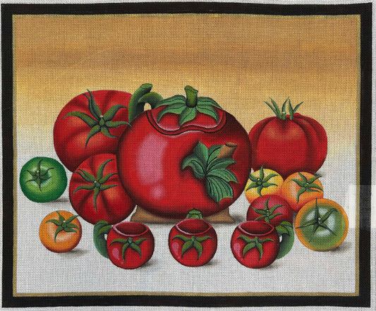 Tomato Shaped Tureen and Cup