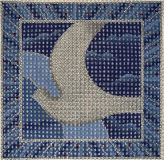 Blue Dove of Peace Tefillin