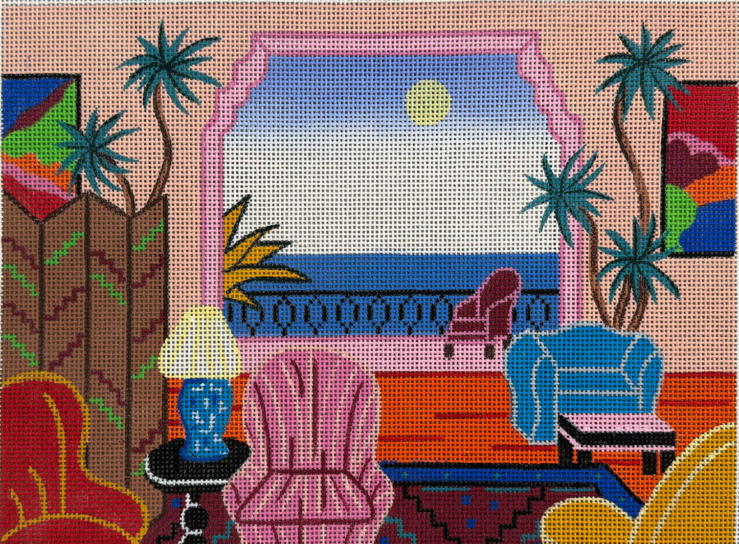 Ocean and Home Landscape by Shelbi
