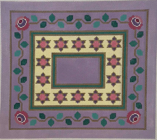 Flowers and Stars Tallit by Shelbi