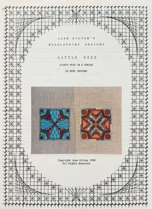 Little Guys #8 Stitch Guide by Jean Hilton's Needlepoint Designs