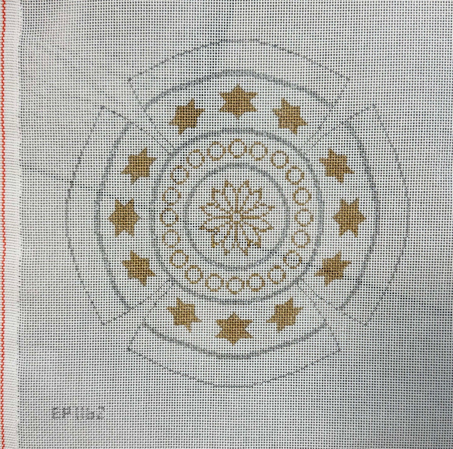 Gold Stars Kippot - by Susan Roberts