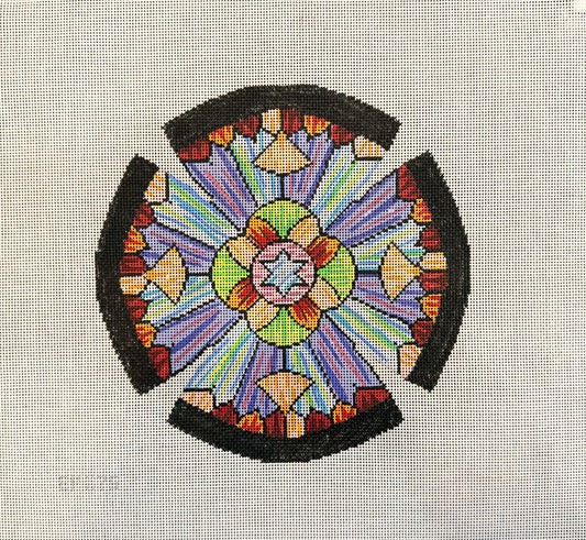 Stained Glass Kippot - by Susan Roberts