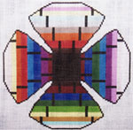 Bright Stripe Kippah