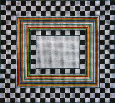 Black and White Checks Tallit