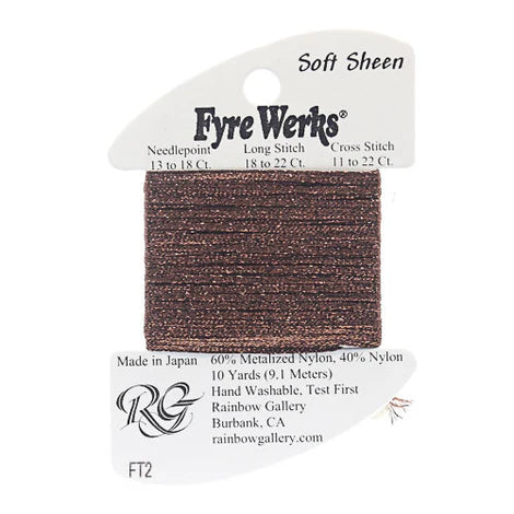 Fyre Werks Soft Sheen, Chocolate FT2