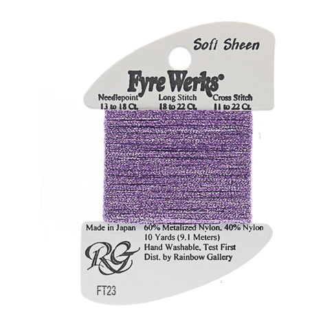 Fyre Werks Soft Sheen, Light Purple FT23