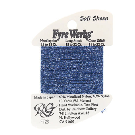 Fyre Werks Soft Sheen, Royal Blue FT28