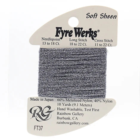 Fyre Werks Soft Sheen, Rain Gray FT37
