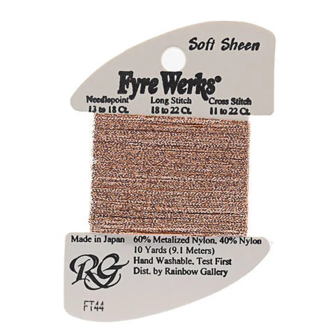 Fyre Werks Soft Sheen, New Copper FT44