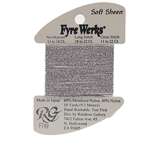 Fyre Werks Soft Sheen, Platinum FT49