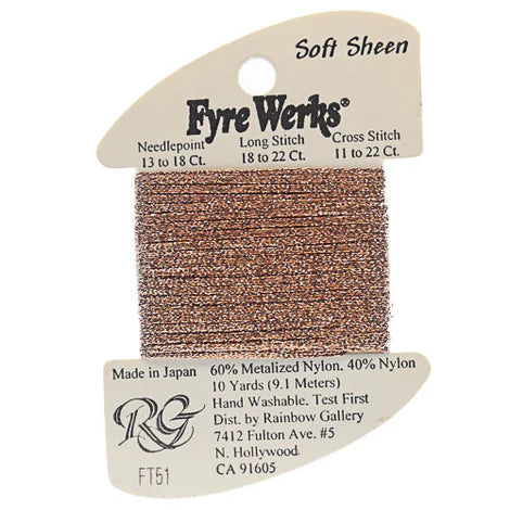 Fyre Werks Soft Sheen, Copper FT51