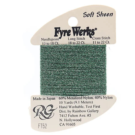 Fyre Werks Soft Sheen, Lite Tree Green FT52