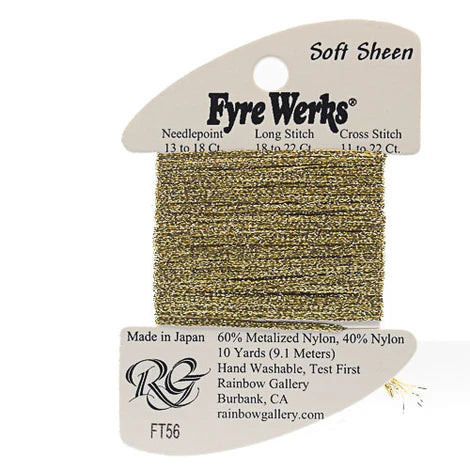 Fyre Werks Soft Sheen, Vintage Gold FT56
