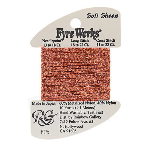 Fyre Werks Soft Sheen, Coral FT75