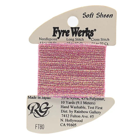 Fyre Werks Soft Sheen, Pink Pearl FT80