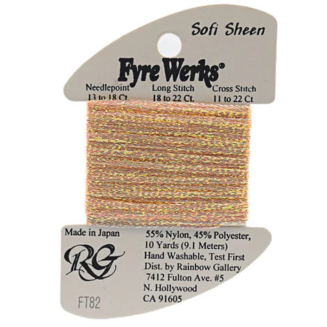 Fyre Werks Soft Sheen, Peach Pearl