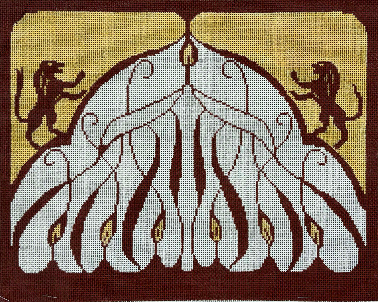 Menorah Tallit by Aviva