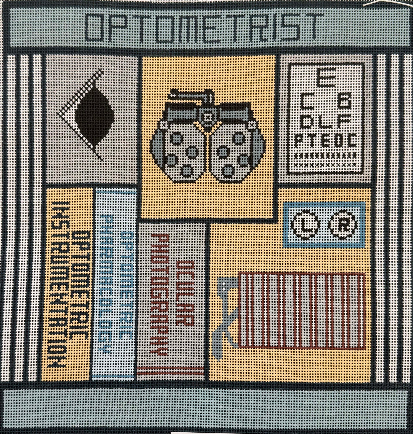 Optometrist Large Career Plaque