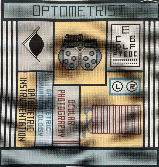 Optometrist Large Career Plaque