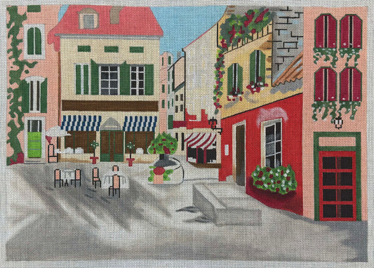 Vintage Canvas - European Square