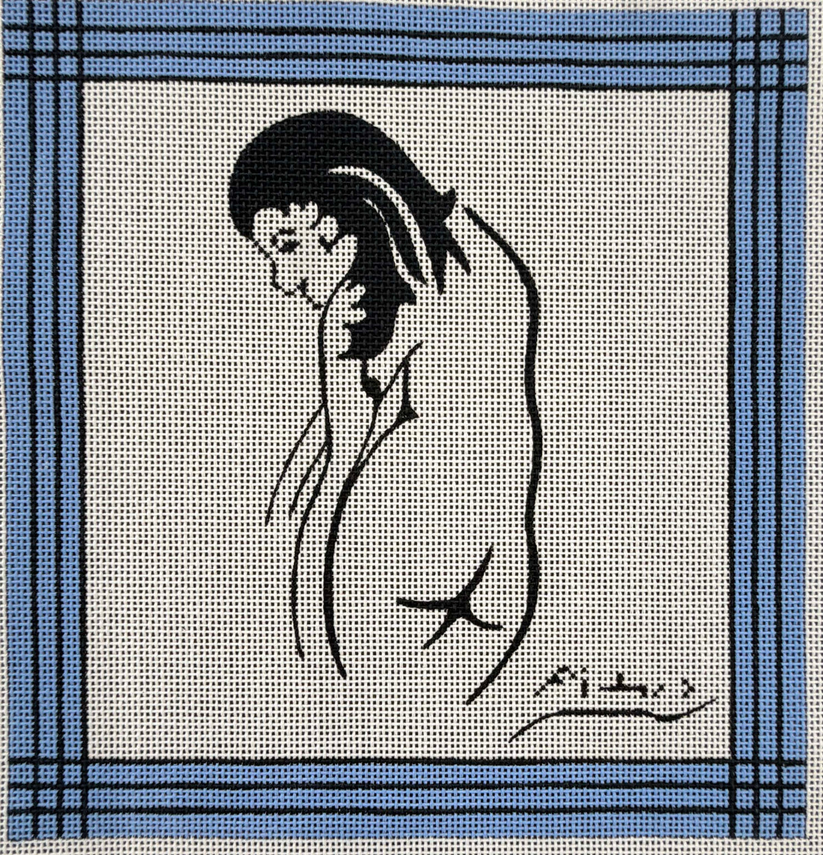 Crouching Woman - Picasso