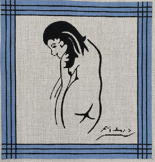 Crouching Woman - Picasso