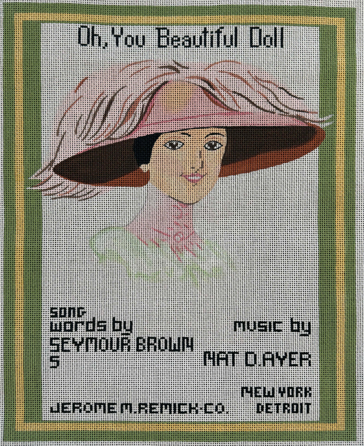 Vintage Canvas - Hello Dolly Poster