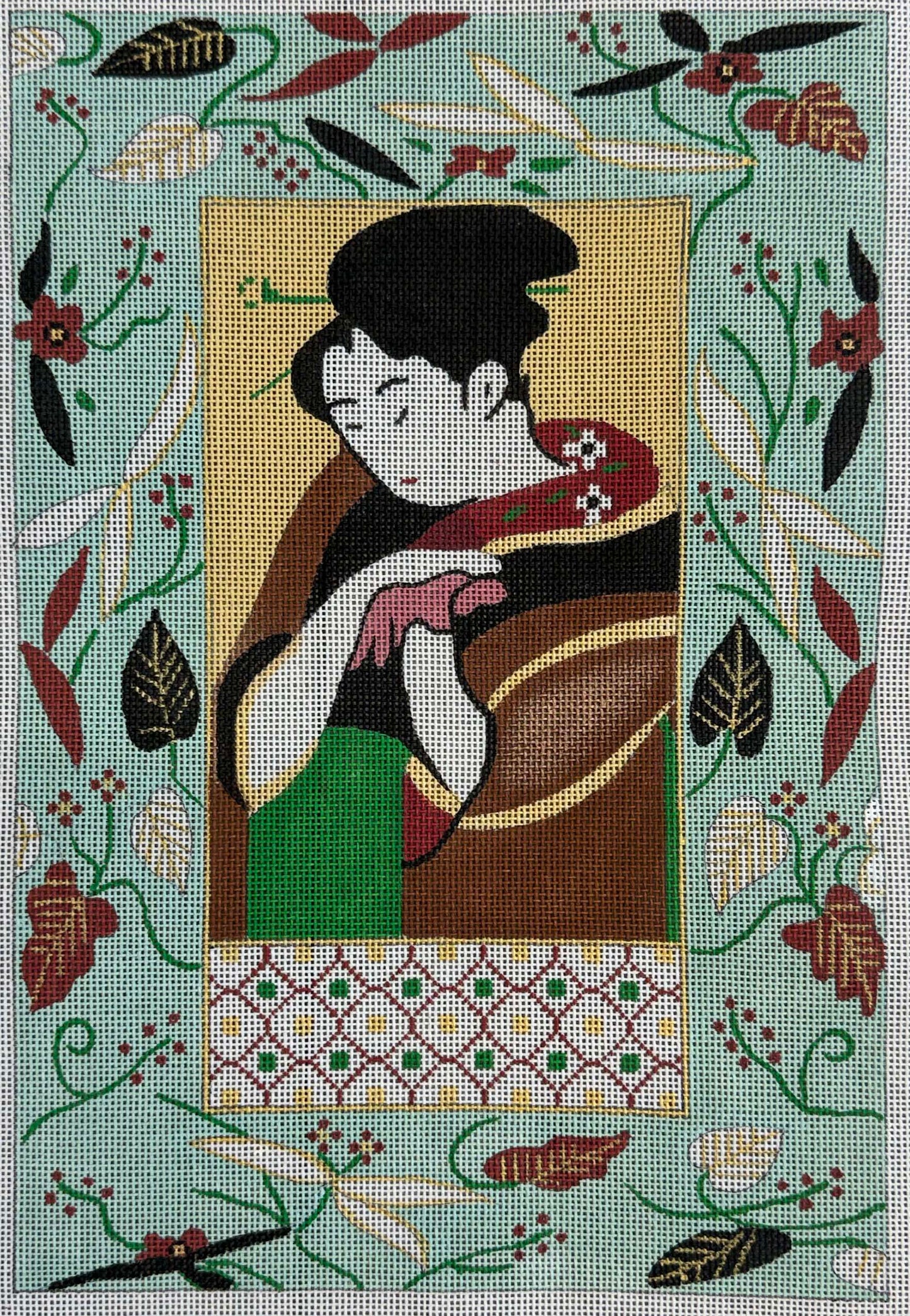 Canvas collection with Asian women #3 - 18 count