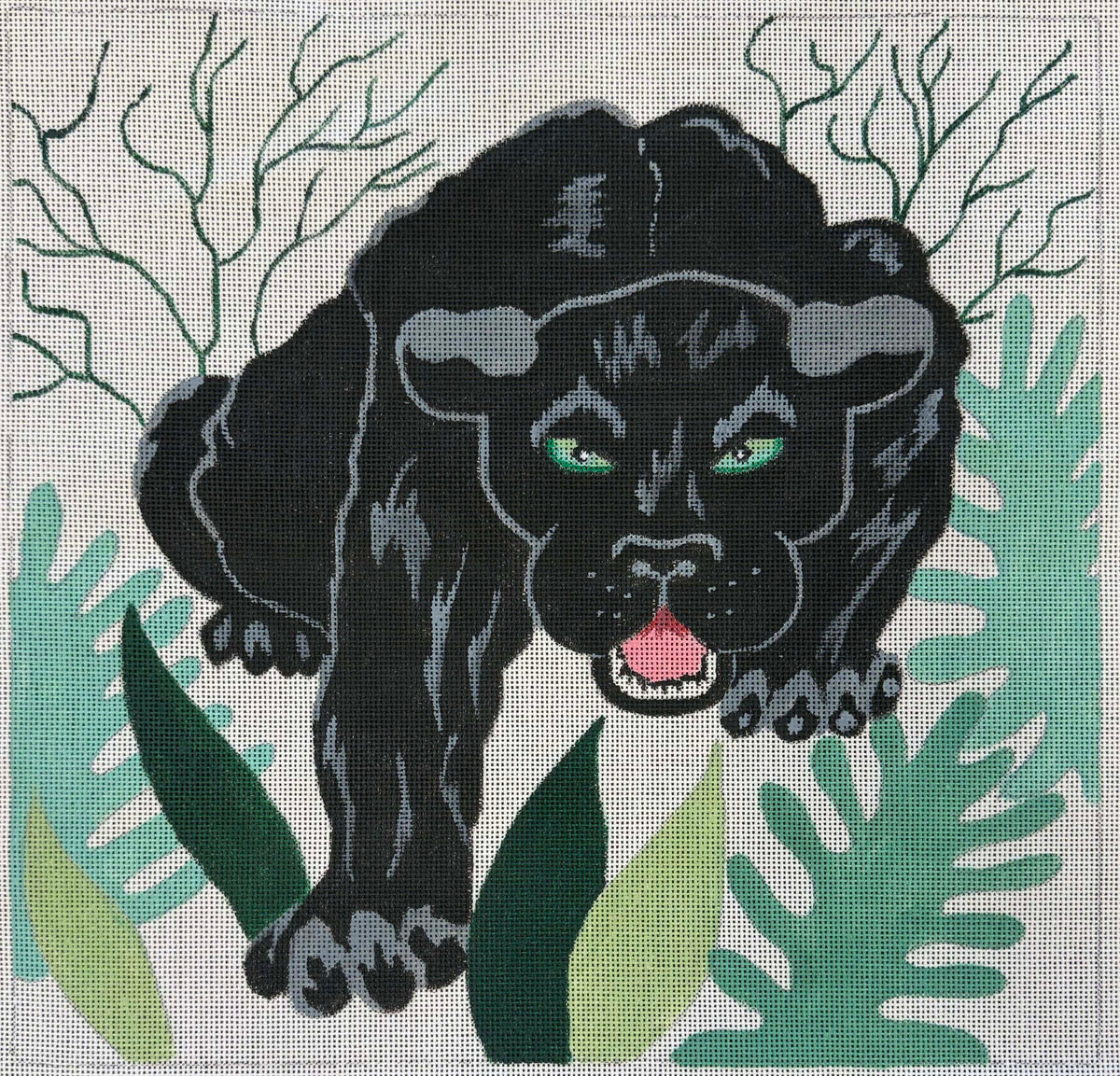 Vintage Aviva Canvas - Panther