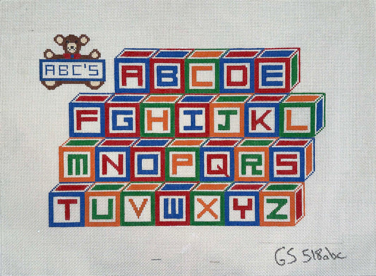 Children's Alphabet by Gone Stitching