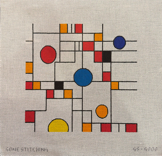 Hommage to Mondrian Art Reproduction Large - UV Printed